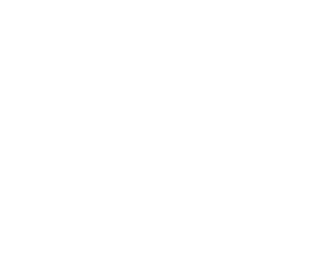 Weiße abstrakte Formen auf schwarzem Hintergrund, die an ein Fenster und eine separate schmale Platte erinnern.